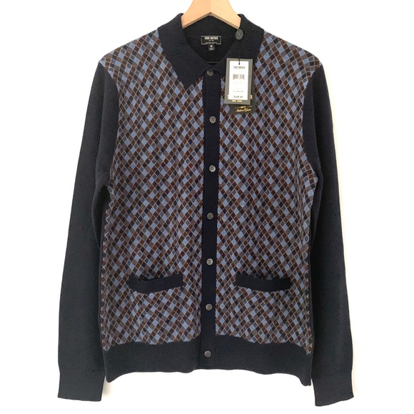 Todd Snyder Other - Long Sleeve Italian Merino Argyle Polo